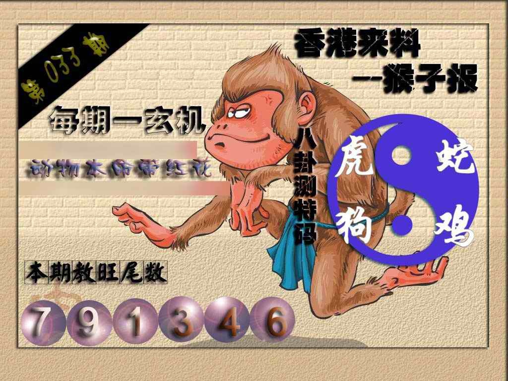 033期(香港来料)猴报[图]